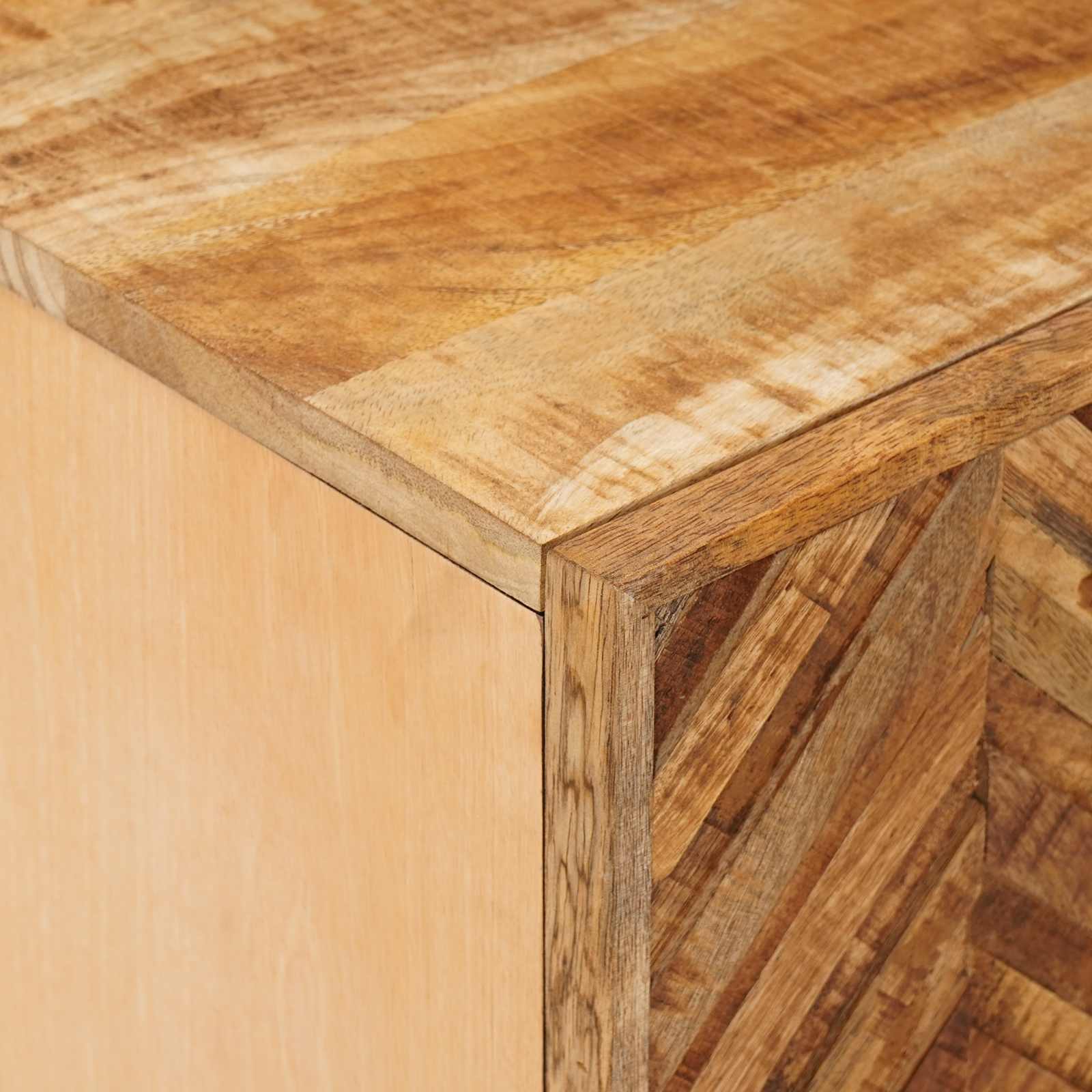 Saugojimo spintos Ruda 105 x 33,5 x 46 cm Kietas mango medis