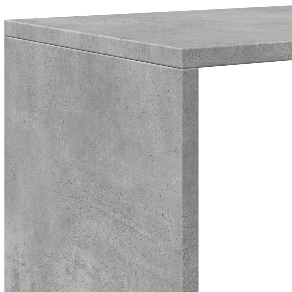 Pertvara/knygų spinta, 3 aukštų, betono, 99x29x99cm, mediena