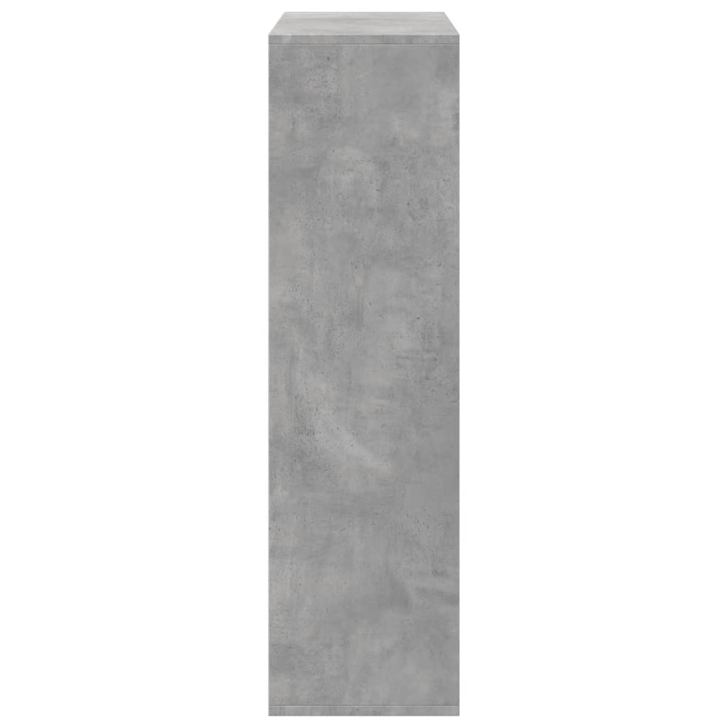 Pertvara/knygų spinta, betono, 69,5x29x103,5cm, mediena