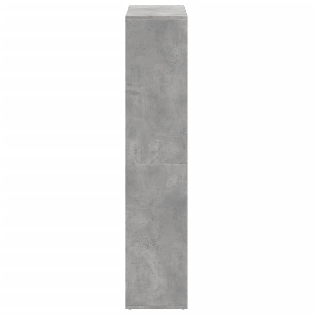 Pertvara/knygų spinta, betono, 69,5x29x137,5cm, mediena