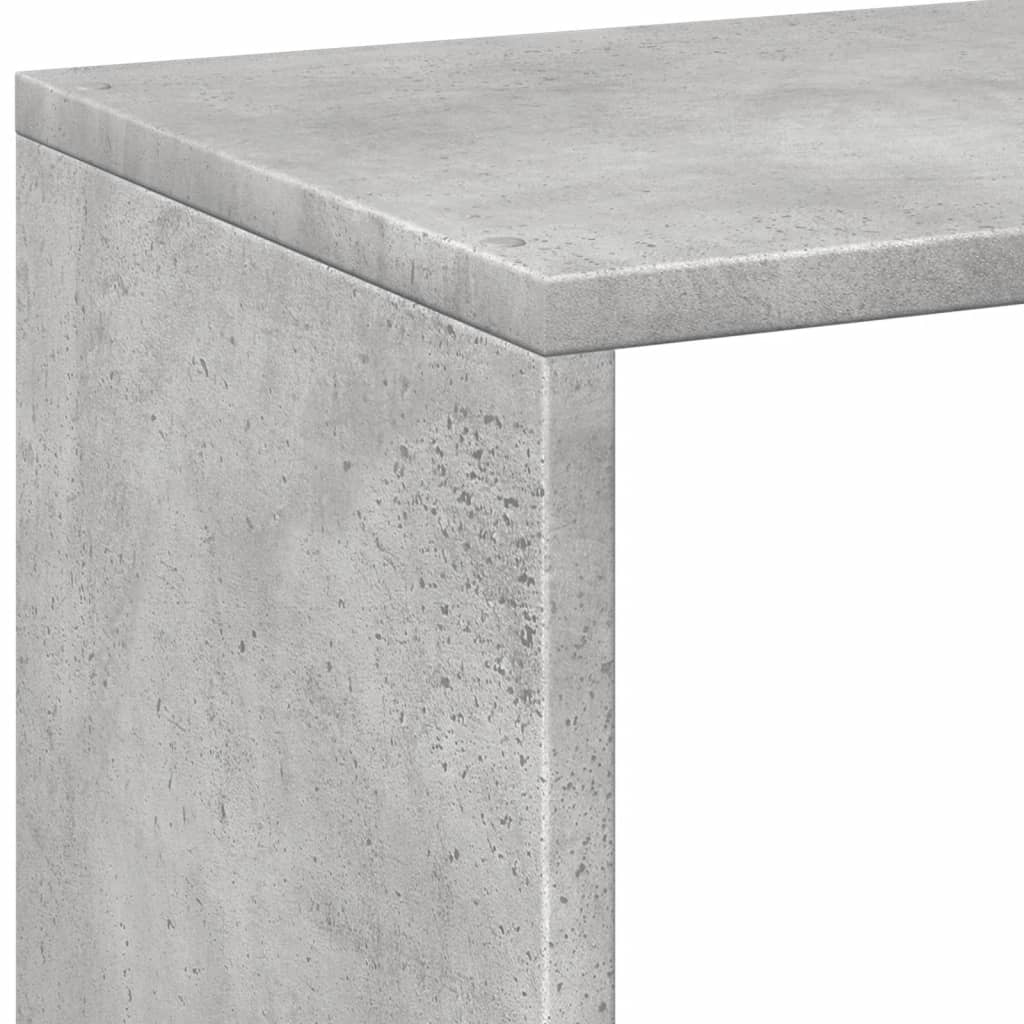 Pertvara/knygų spinta, betono, 102x29x103,5cm, mediena