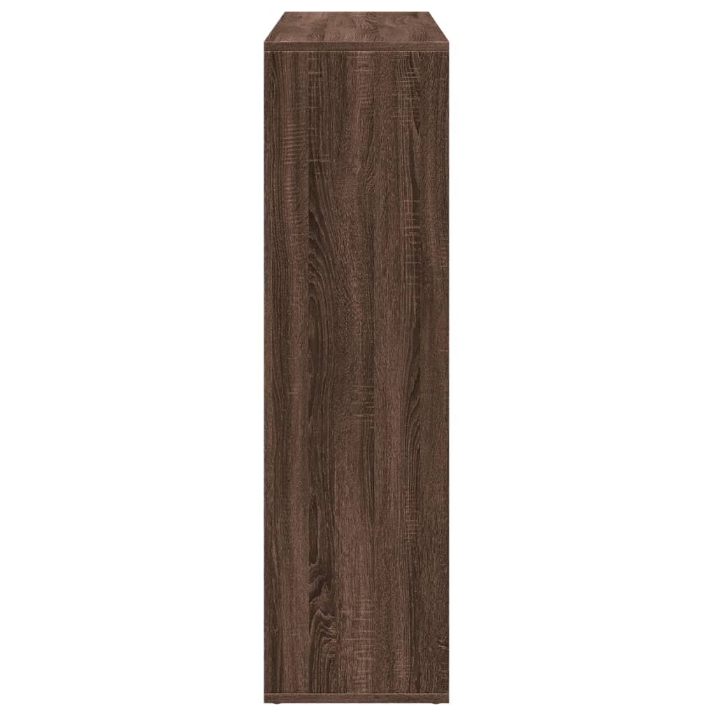Kambario pertvara/knygų spinta, ruda, 102x29x103,5cm, mediena