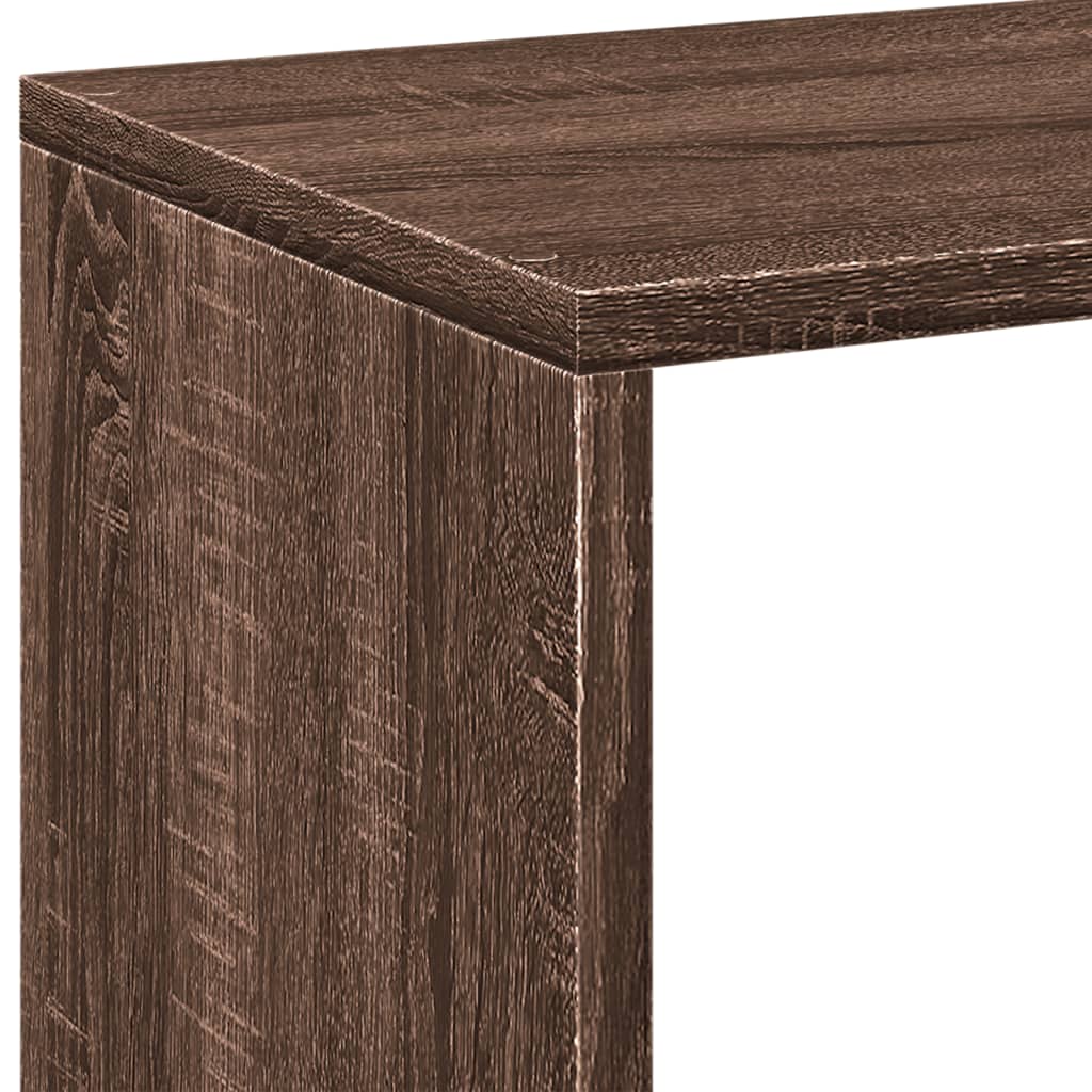 Kambario pertvara/knygų spinta, ruda, 102x29x103,5cm, mediena