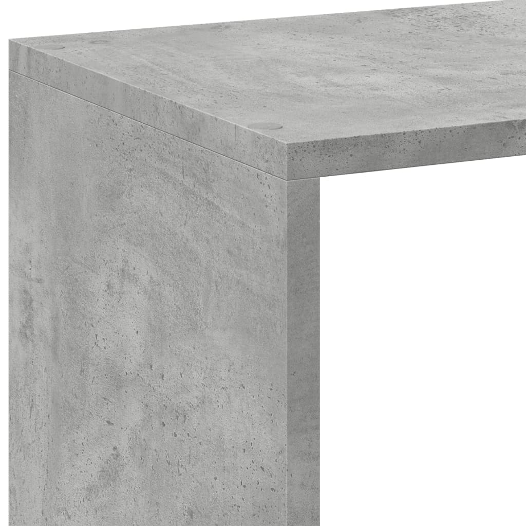 Pertvara/knygų spinta, betono, 102x29x103,5cm, mediena