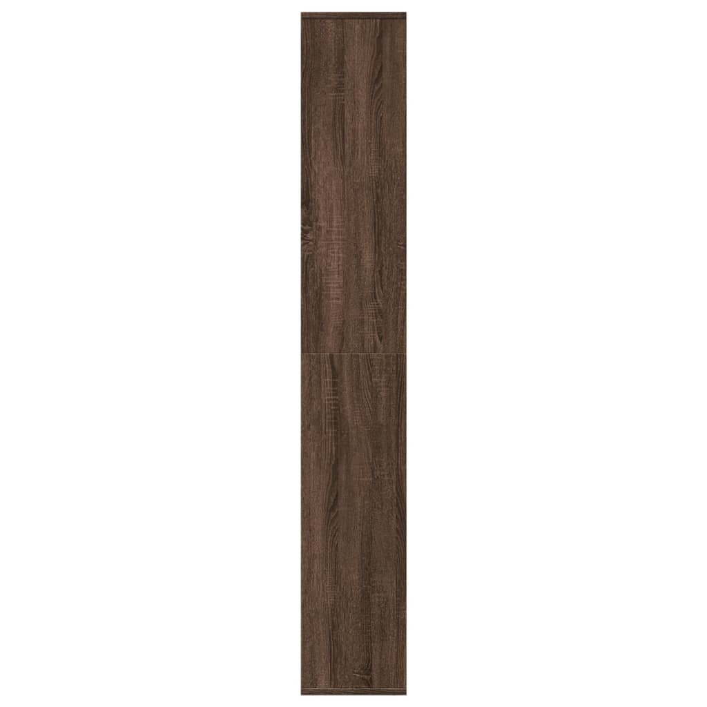 Kambario pertvara/knygų spinta, ruda, 67x25x161,5cm, mediena