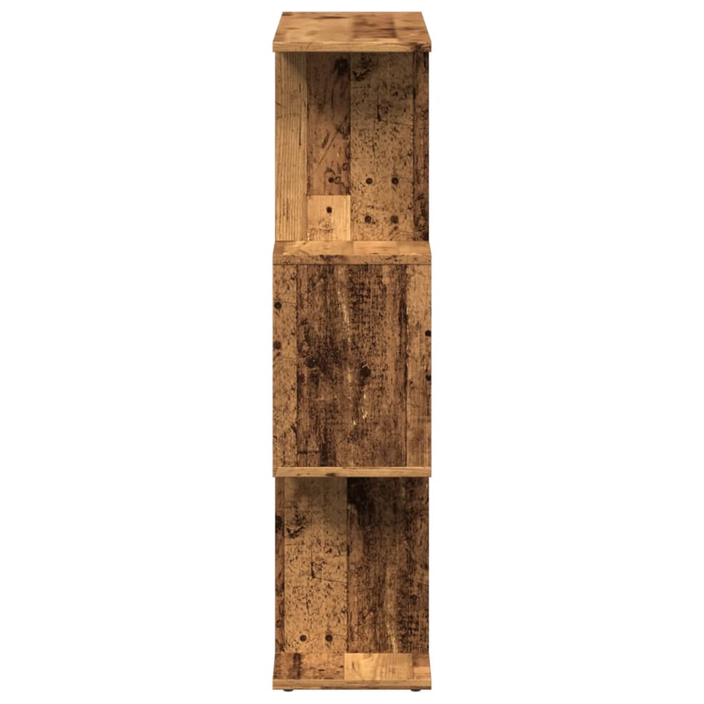 Pertvara/knygų spinta, medienos, 70x24x97cm, 3 pakopų