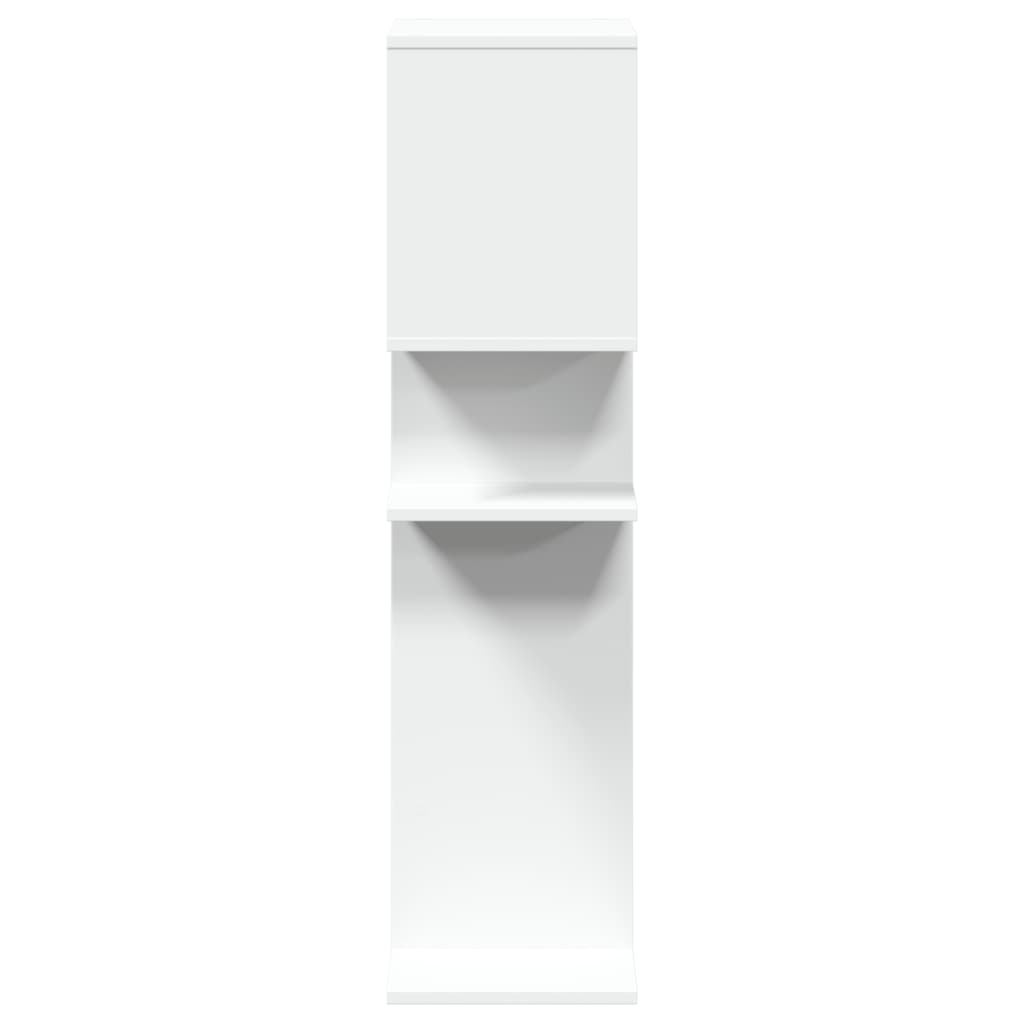 Kambario pertvara/knygų spinta, balta, 92x29x112cm, mediena