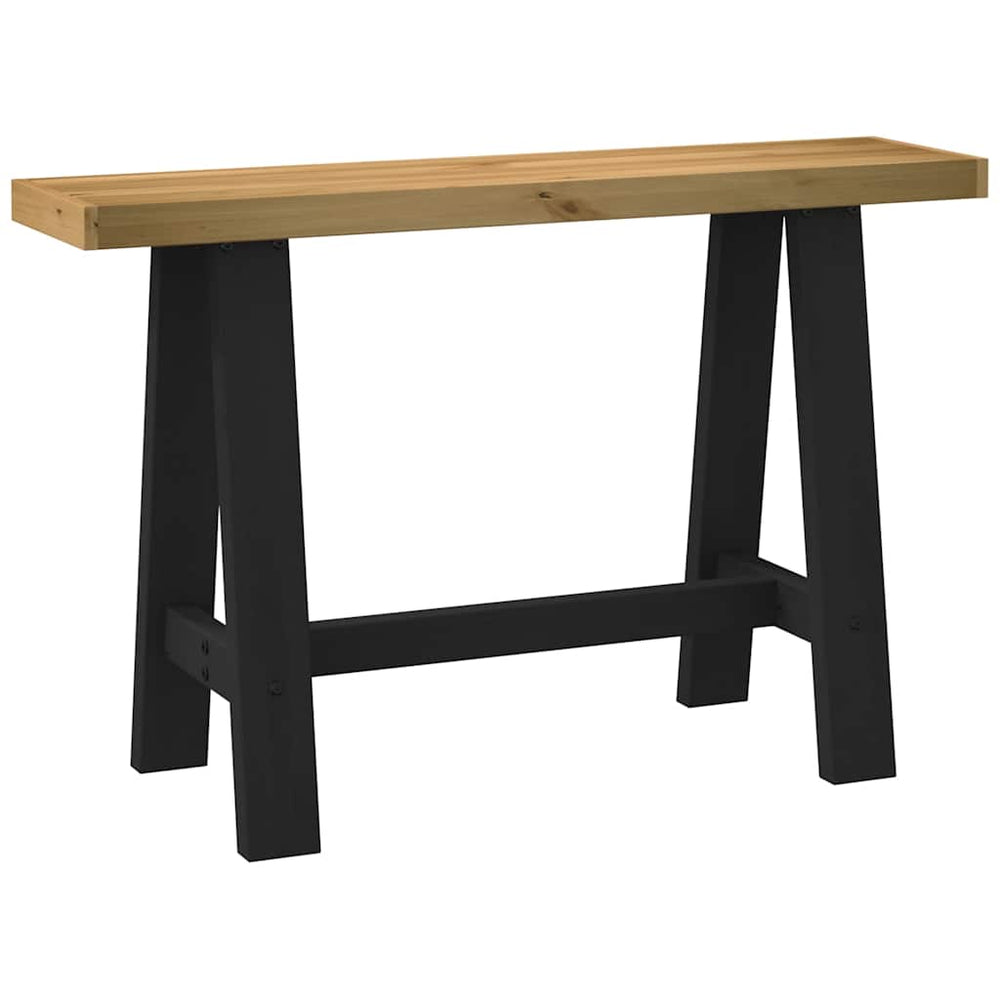 konsolinis stalas NOAIN A formos kojelės 120x30x75 cm