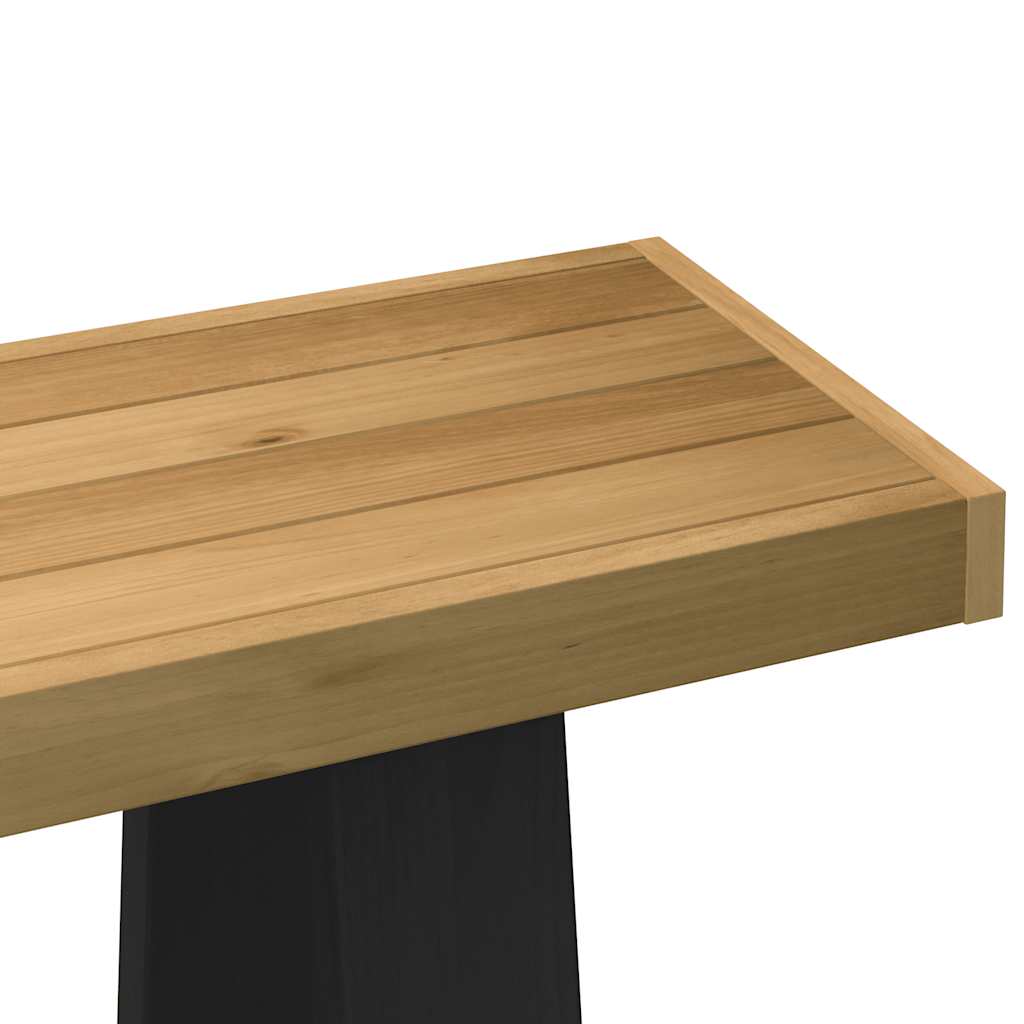 konsolinis stalas NOAIN A formos kojelės 120x30x75 cm