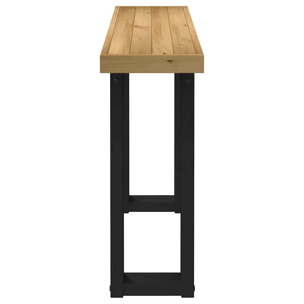Konsolinis staliukas, NOAIN, 120x30x75cm, medienos masyvas
