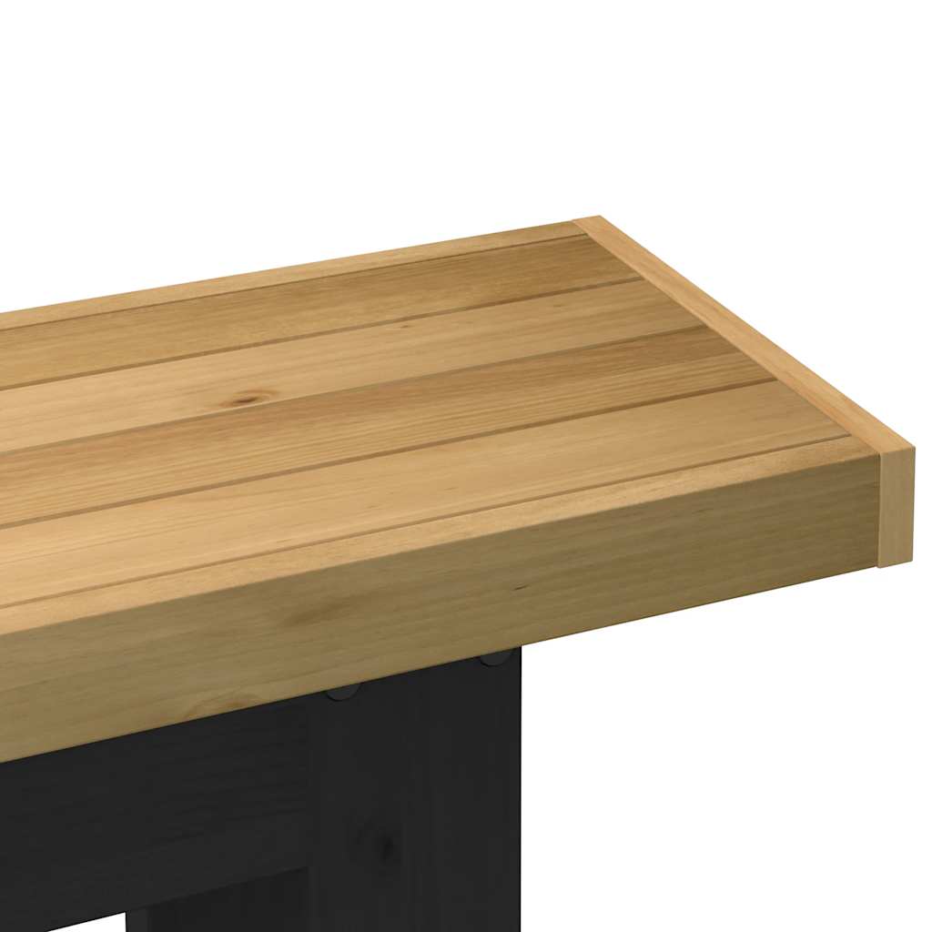 Konsolinis staliukas, NOAIN, 120x30x75cm, medienos masyvas