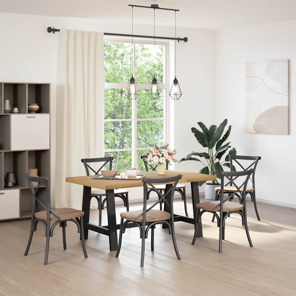 Dining table NOAIN A-shaped legs 160x90x75 cm