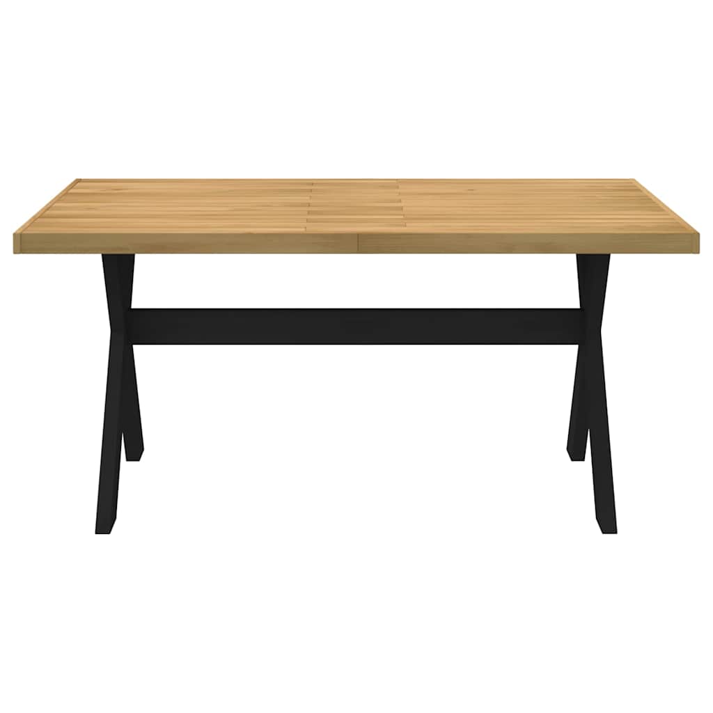 valgomojo stalas NOAIN X formos kojos 160x90x75 cm