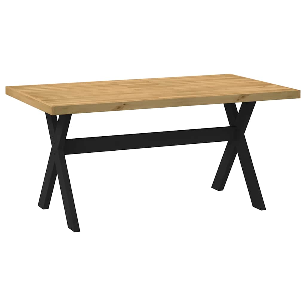 valgomojo stalas NOAIN X formos kojos 160x90x75 cm