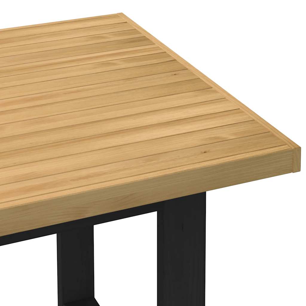 valgomojo stalas NOAIN U formos kojos 160x90x75 cm