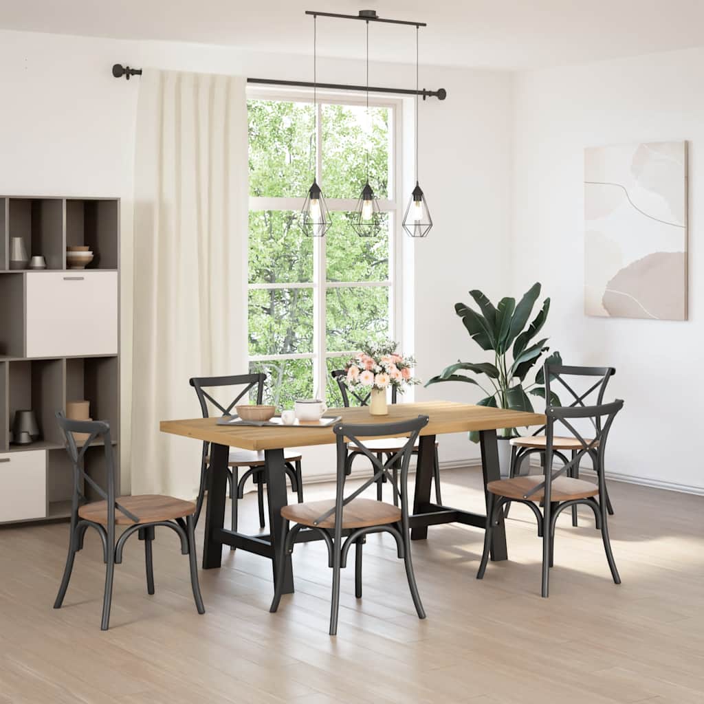 Ēdamistabas galds NOAIN A formas kājas 180x90x75 cm