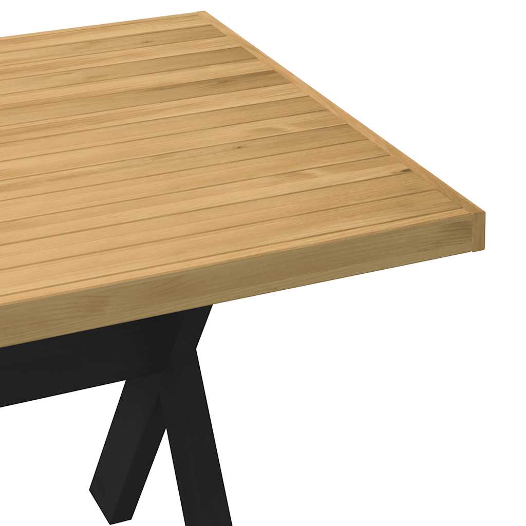 Dining table NOAIN X-shaped legs 180x90x75 cm