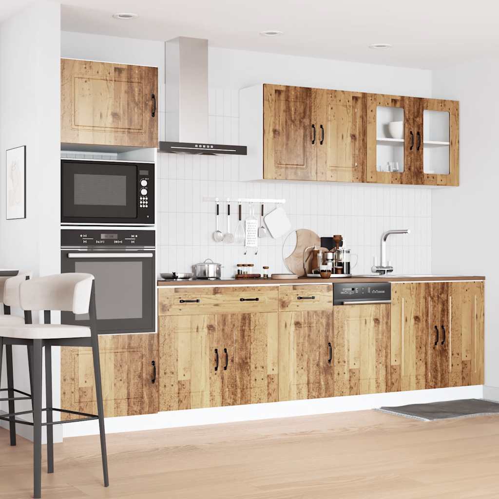 Kitchen cabinet set, 7-piece, Kalmar, wood
