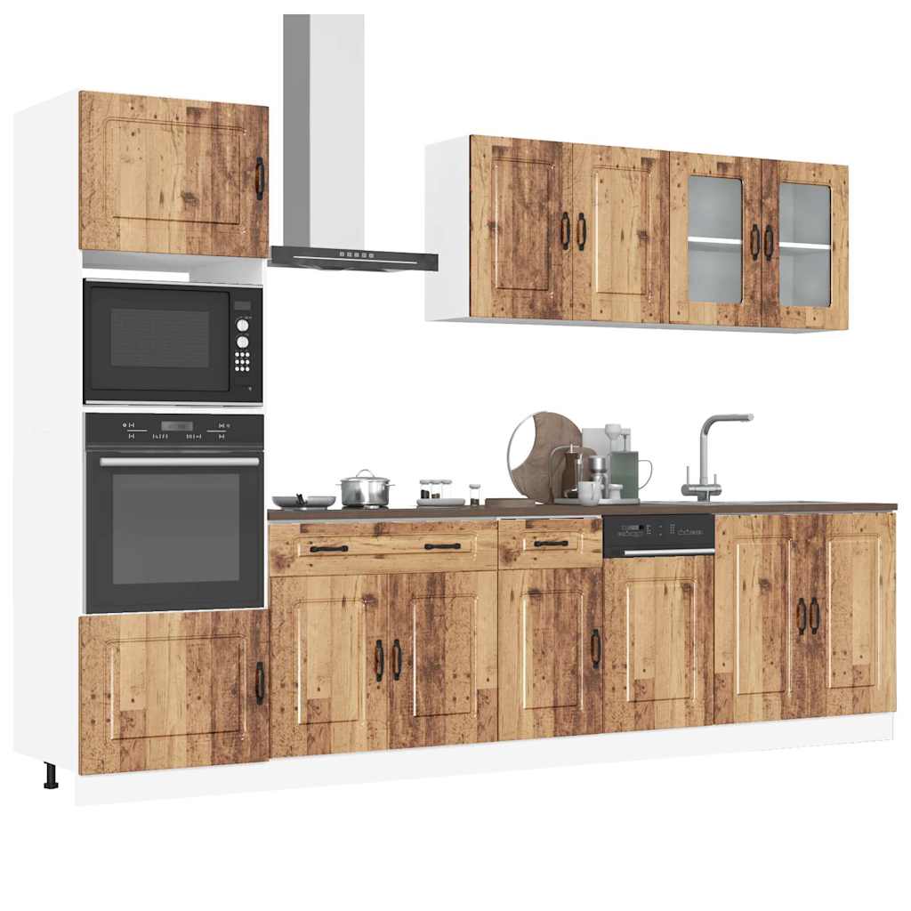 Kitchen cabinet set, 7-piece, Kalmar, wood
