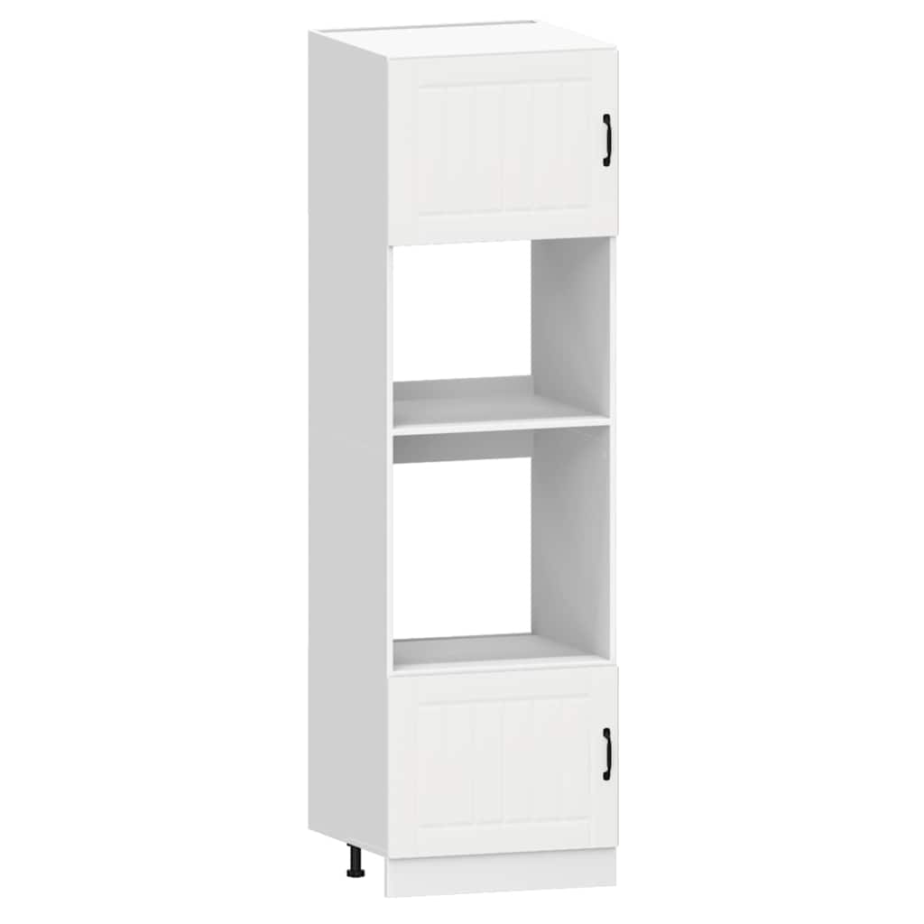 Virtuvinių spintelių komplektas, 7 dalių, Kalmar, balta