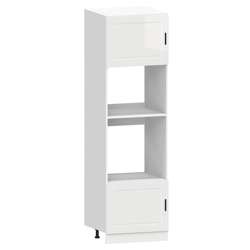 Virtuvinių spintelių komplektas, 7 dalių, Kalmar, balta