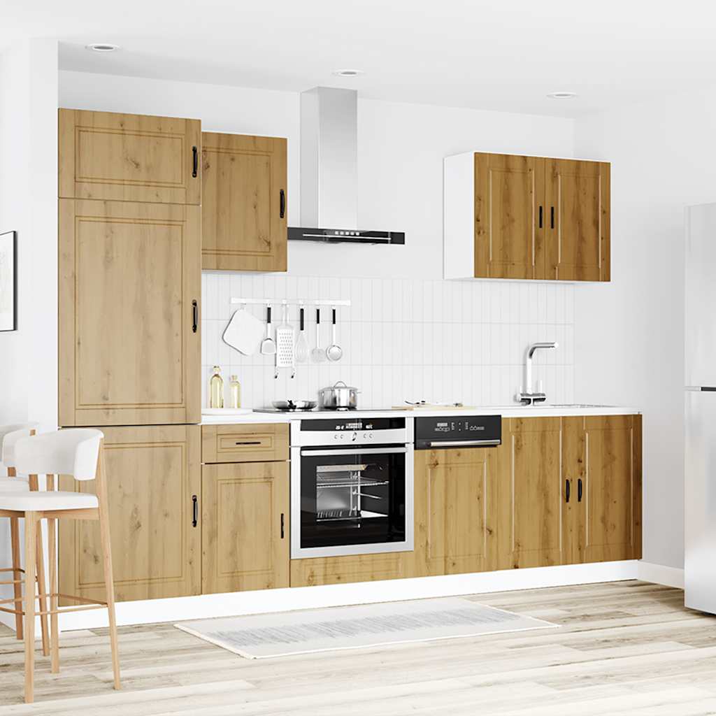 Virtuvinių spintelių komplektas, 7 dalių, Kalmar, artisano