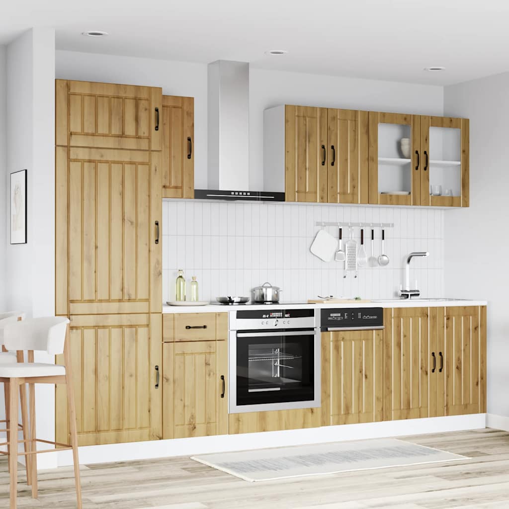 Virtuves skapīšu komplekts, 8 daļas, Kalmar, Artisano