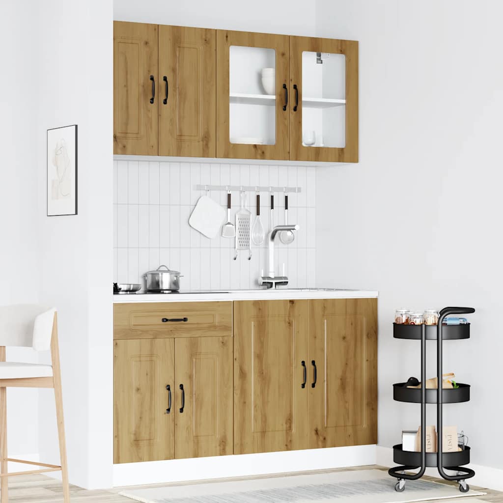 Virtuvinių spintelių komplektas, 4 dalių, Kalmar, artisano