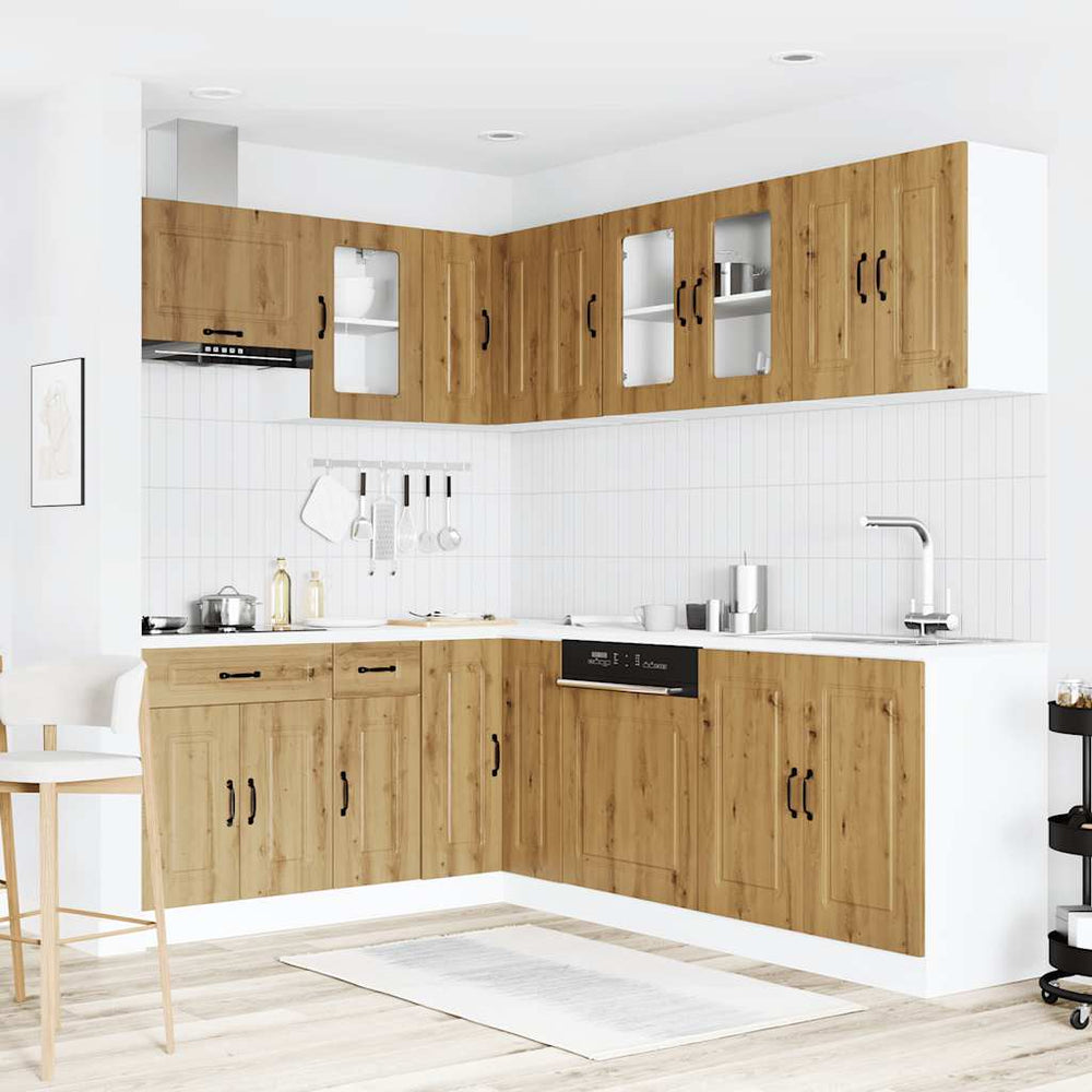 Virtuvinių spintelių komplektas, 11 dalių, Kalmar, artisano