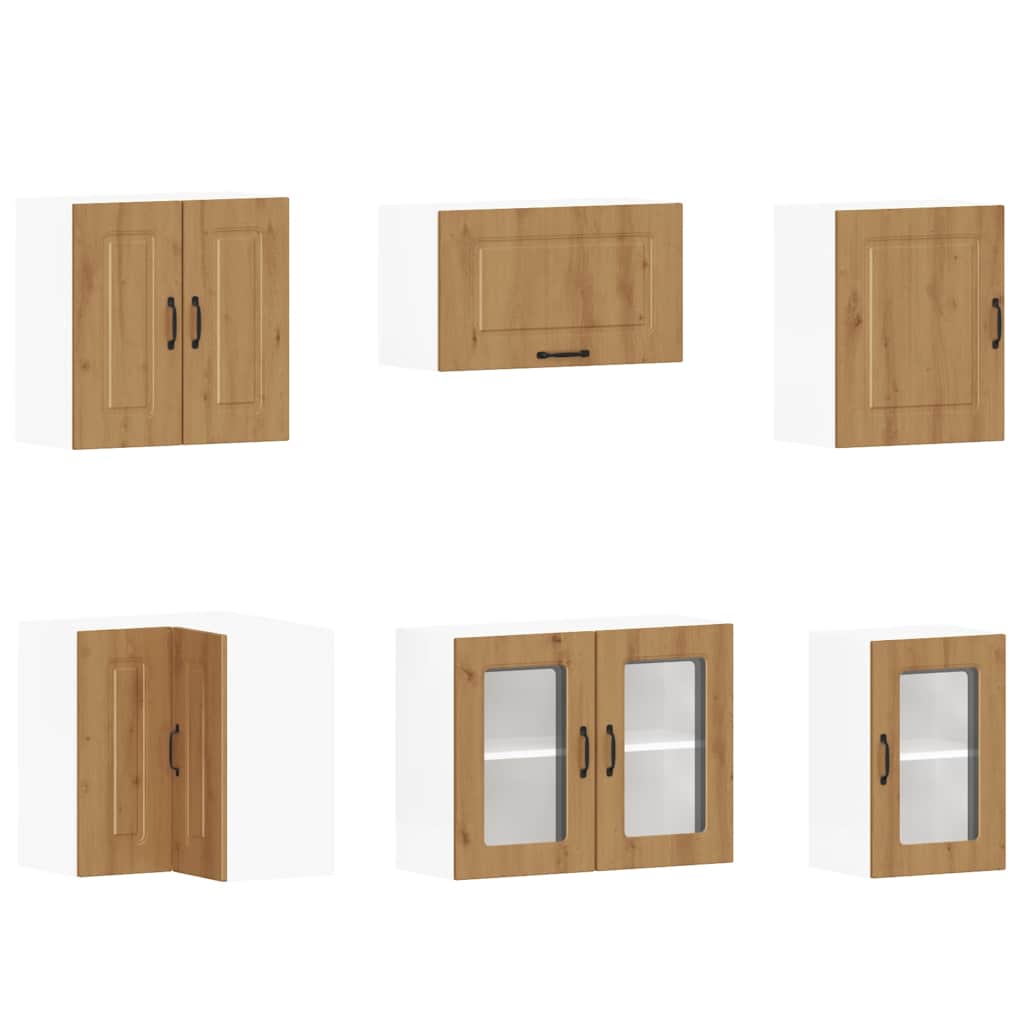 Virtuvinių spintelių komplektas, 11 dalių, Kalmar, artisano