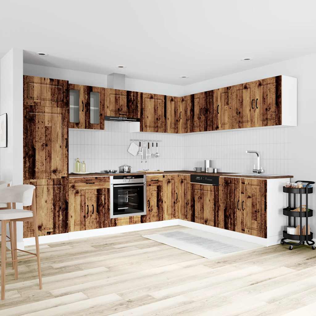 Kitchen cabinet set, 14 pieces, Kalmar, wood