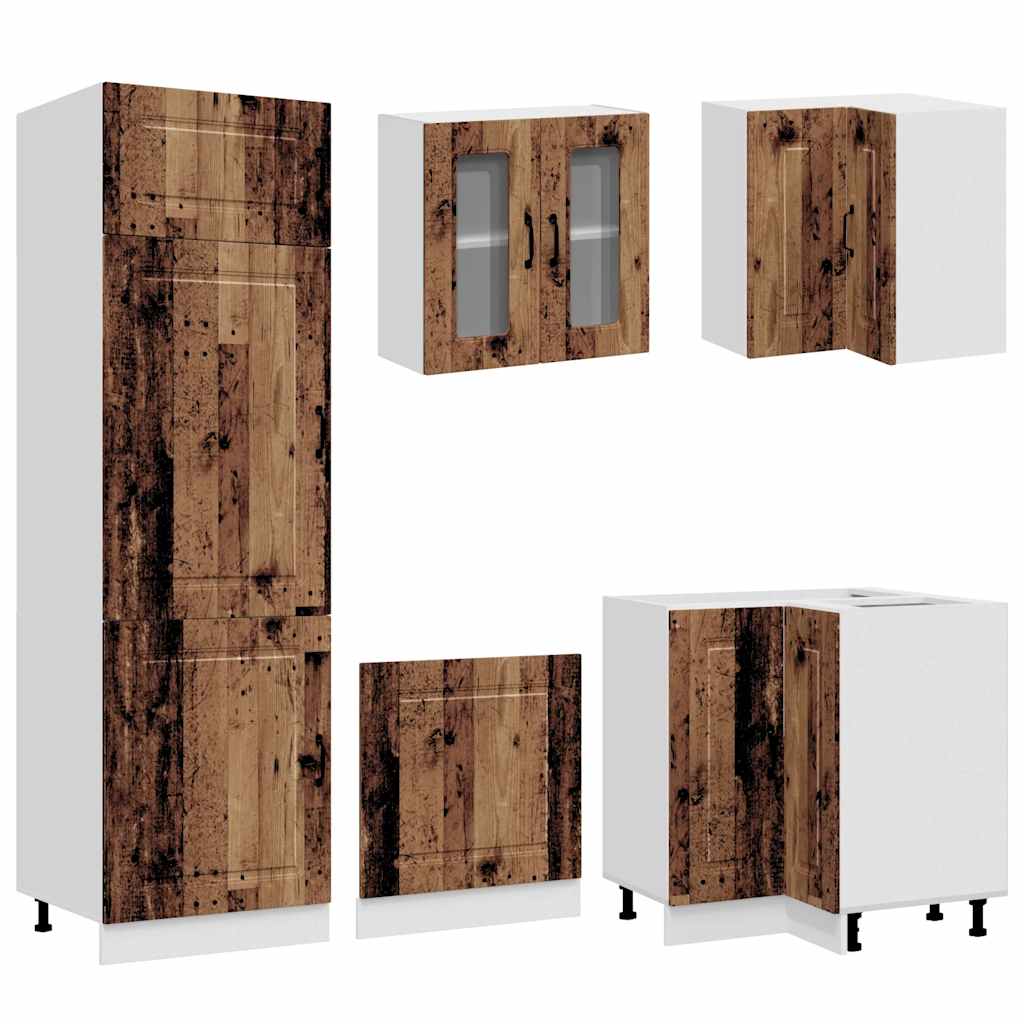 Kitchen cabinet set, 14 pieces, Kalmar, wood