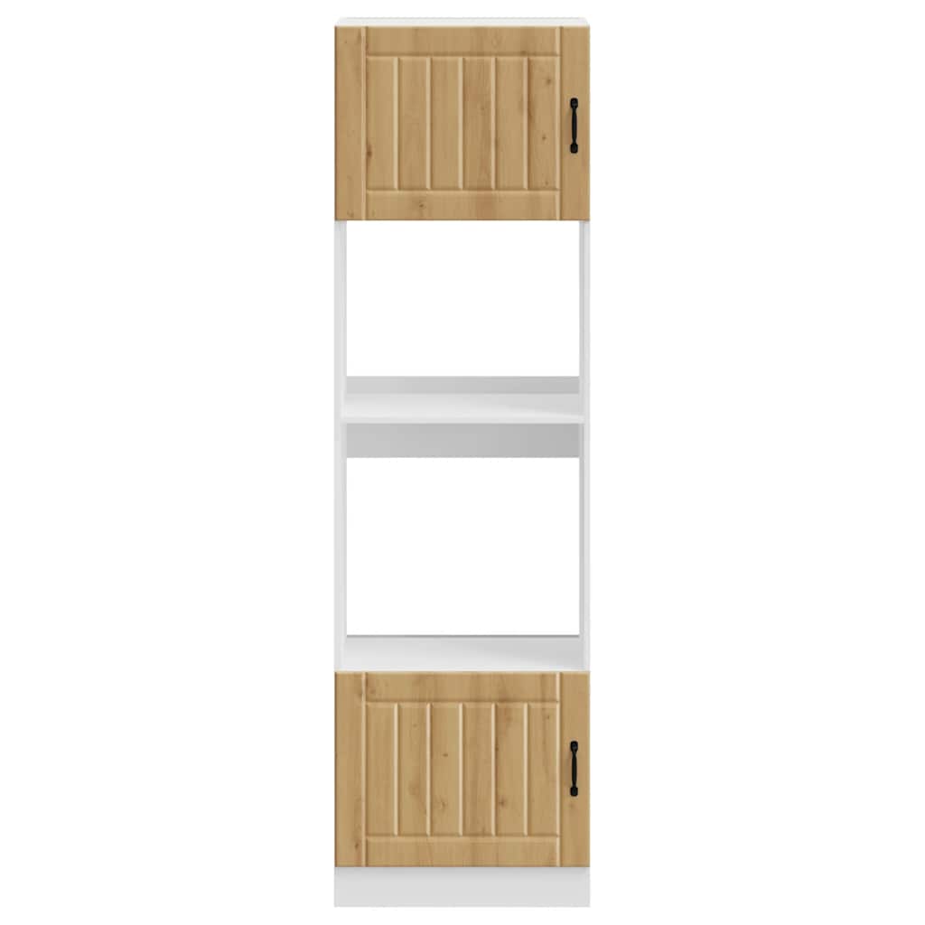 Oven cabinets, 2 pcs., Kalmar, artisan oak, wood
