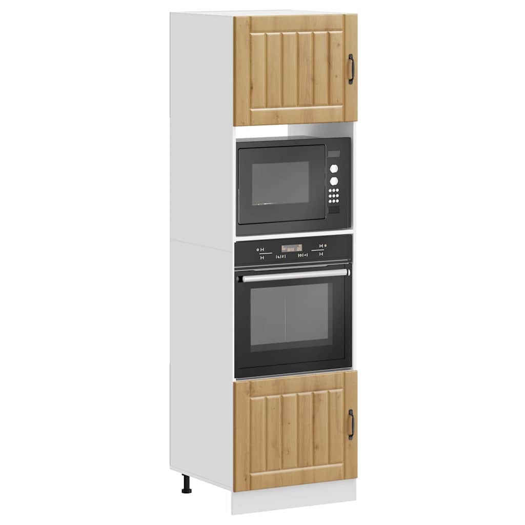 Oven cabinets, 2 pcs., Kalmar, artisan oak, wood