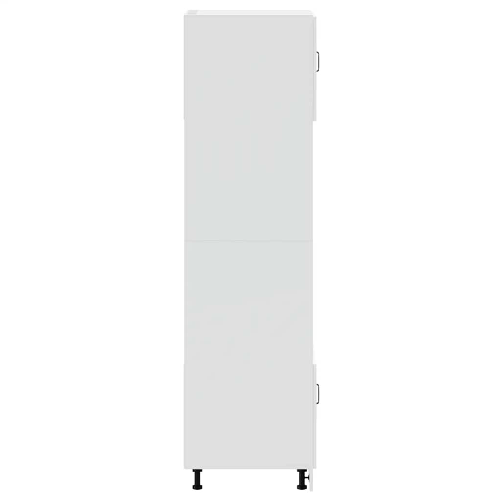 Oven cabinets, 2 pcs., Porto, white, treated wood