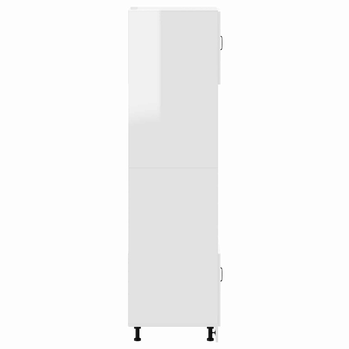 Oven cabinets, 2 pcs., Porto, white, treated wood