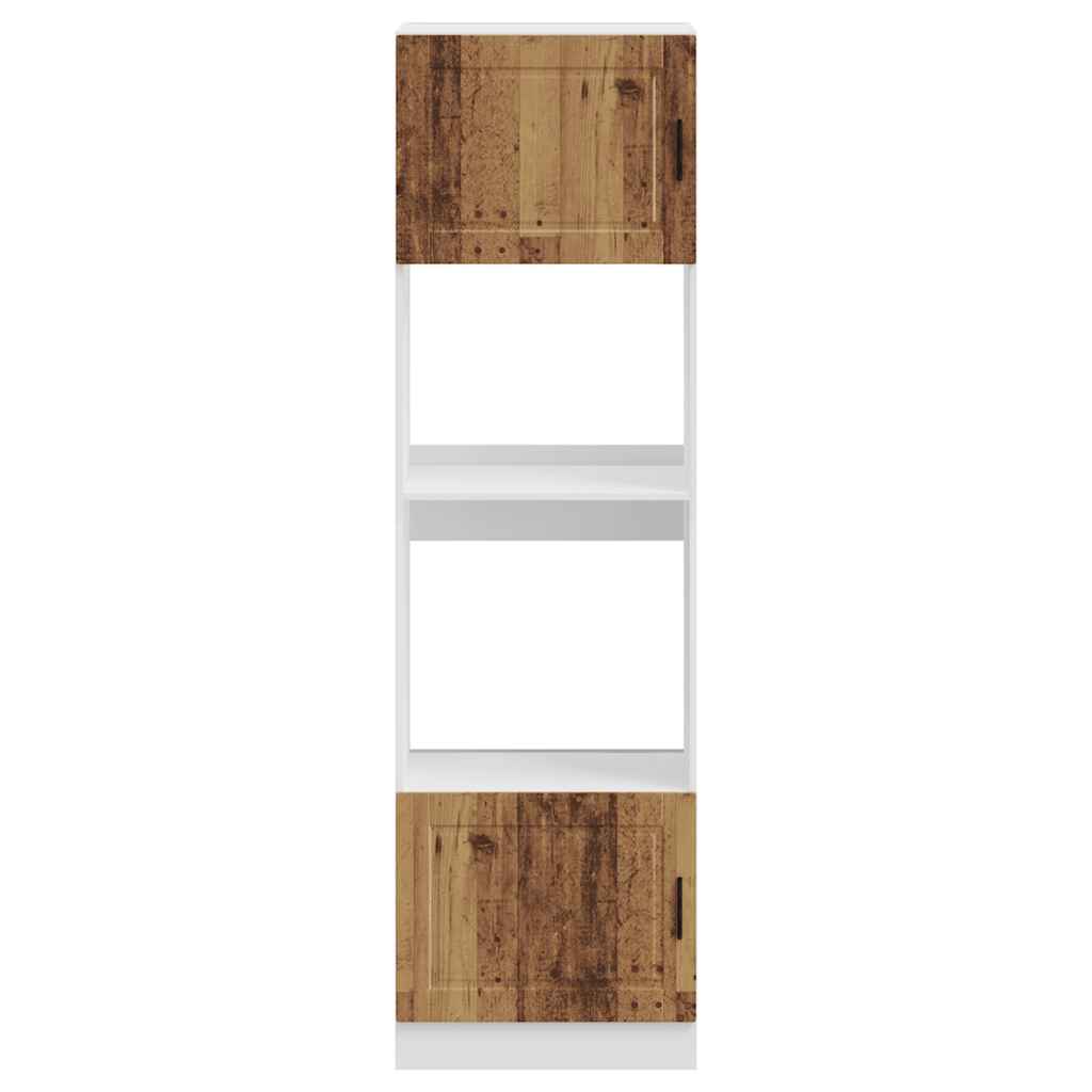 Oven cabinets, 2 units, Porto, wooden, treated wood