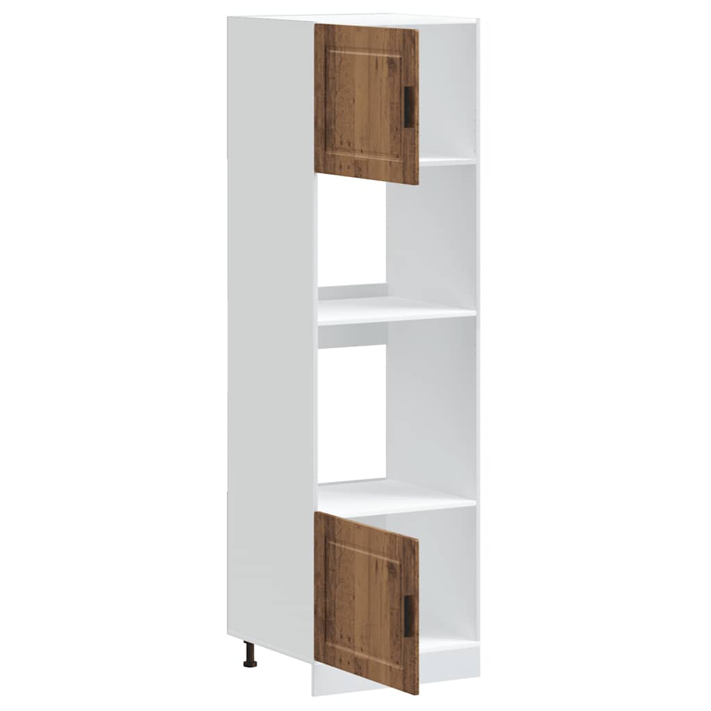 Oven cabinets, 2 units, Porto, wooden, treated wood