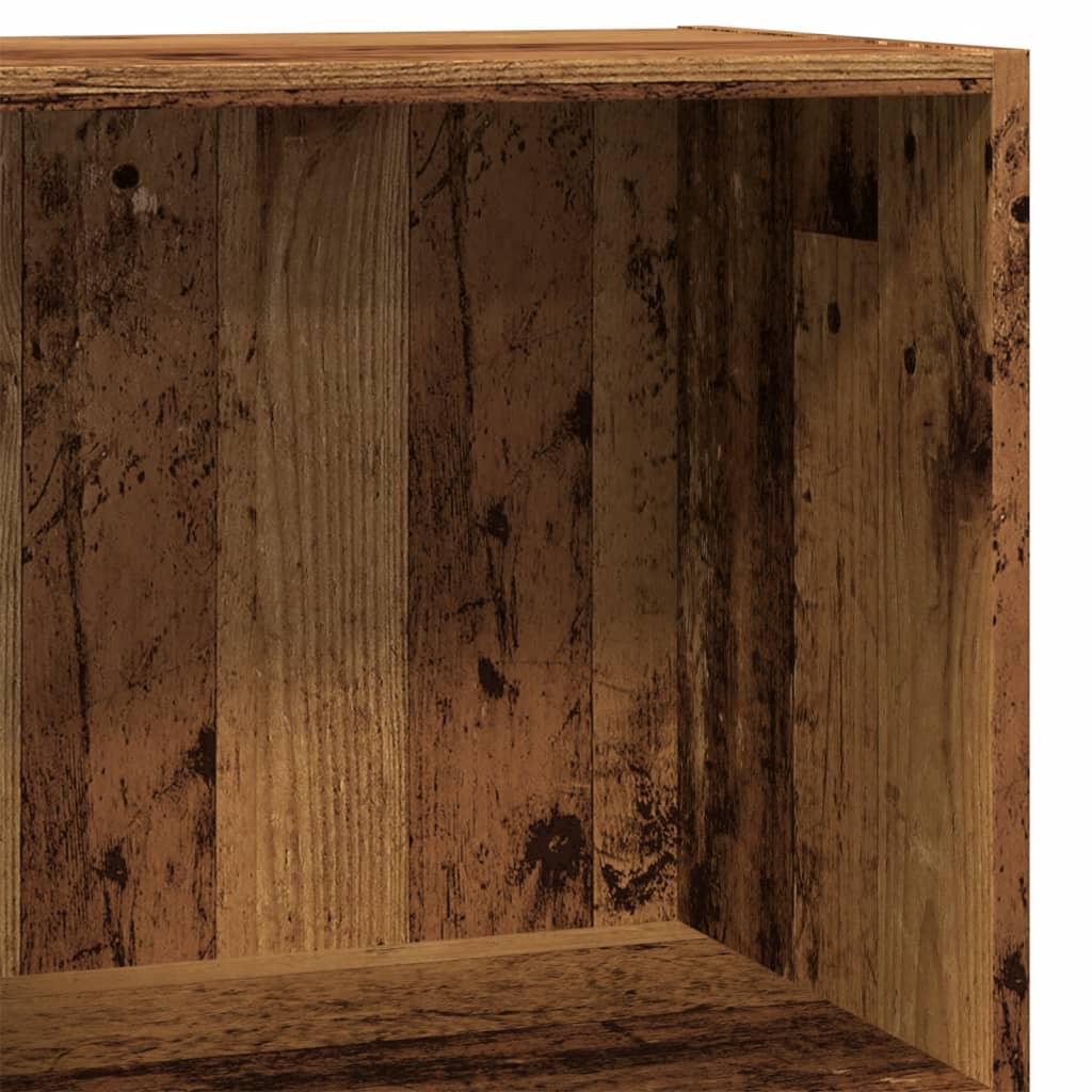 Grāmatu plaukts, antīka koka, 60x30x77cm, apstrādāta koksne