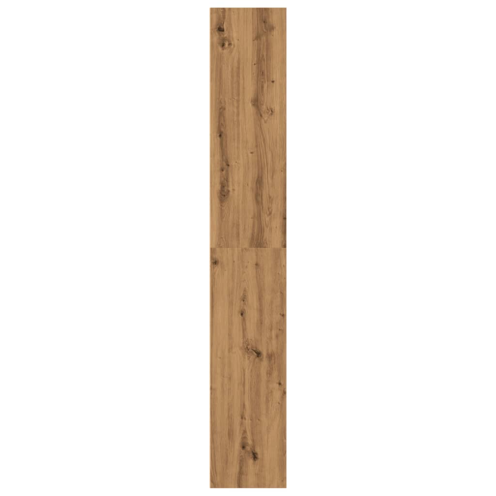Grāmatu skapis, amata ozols, 60x30x189cm, apstrādāta koksne