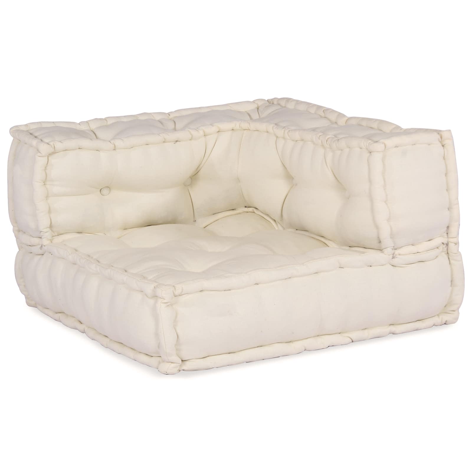 Modulinė sofa 3 pcs Kreminė Audinys