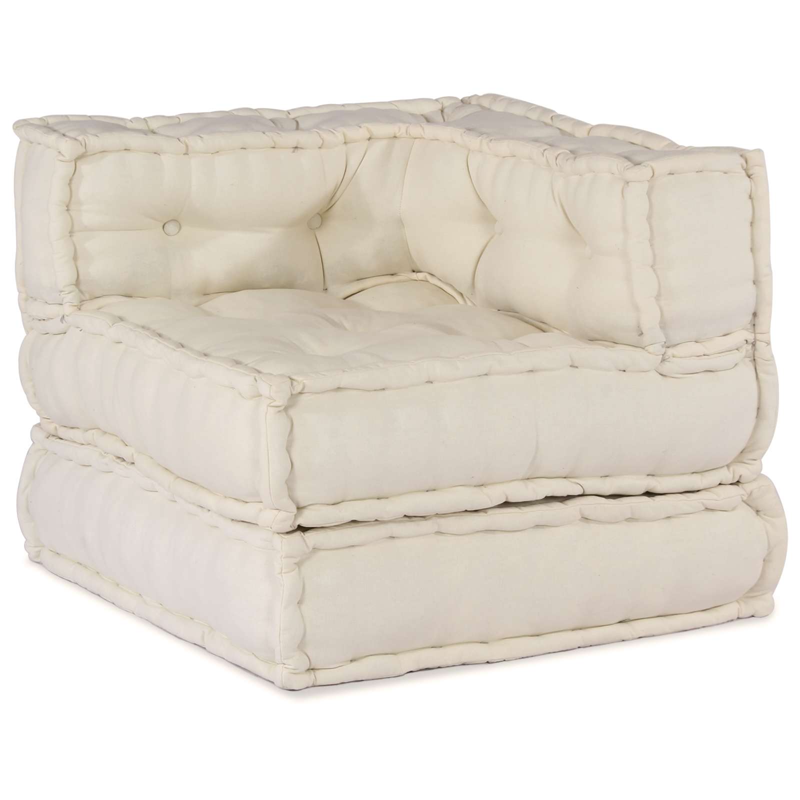 Modulinė sofa 3 pcs Kreminė Audinys