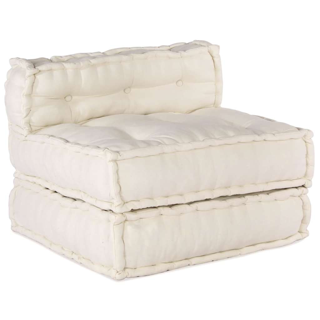 Modulinė sofa 4 pcs Kreminė Audinys