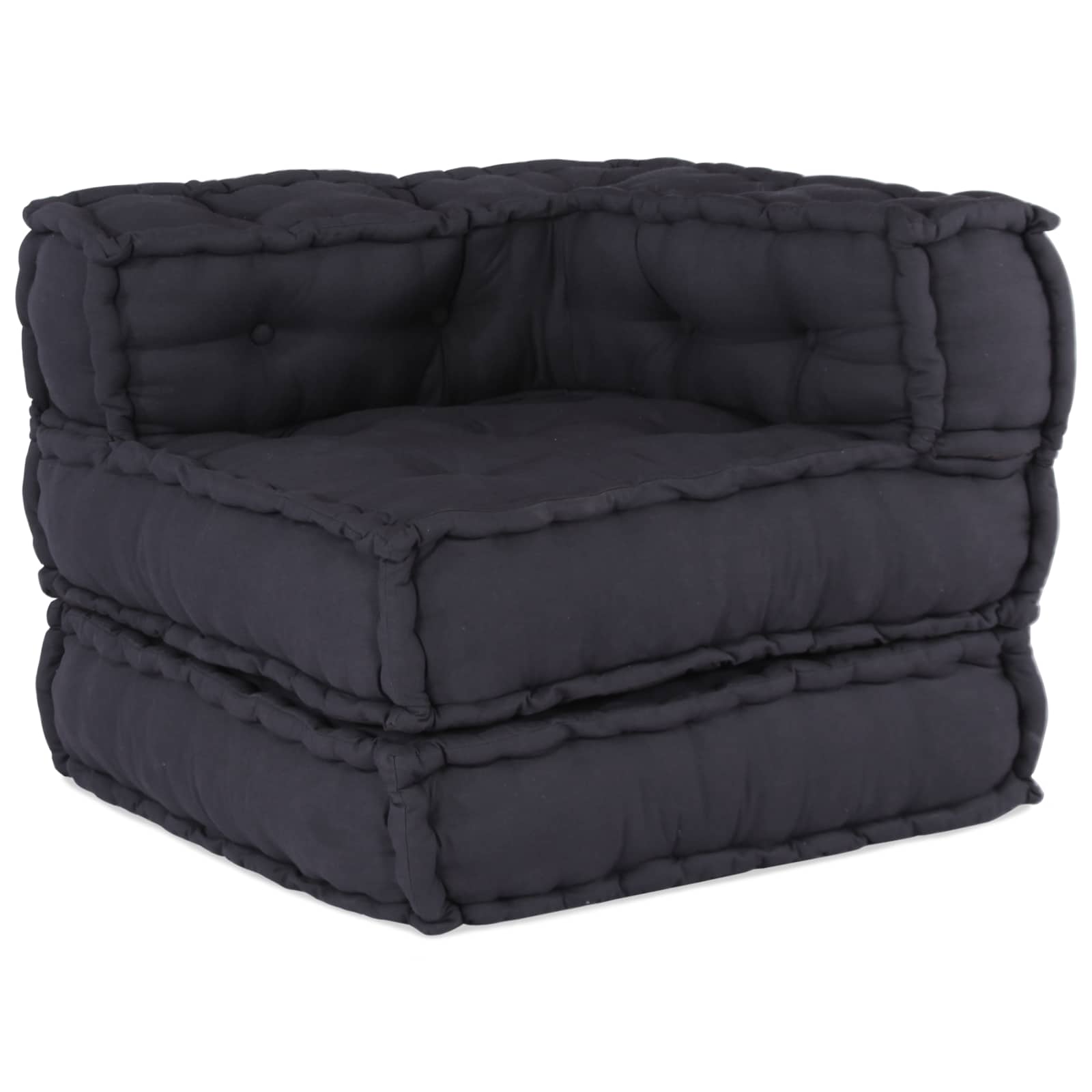Modulinė sofa 3 pcs Antracito Audinys