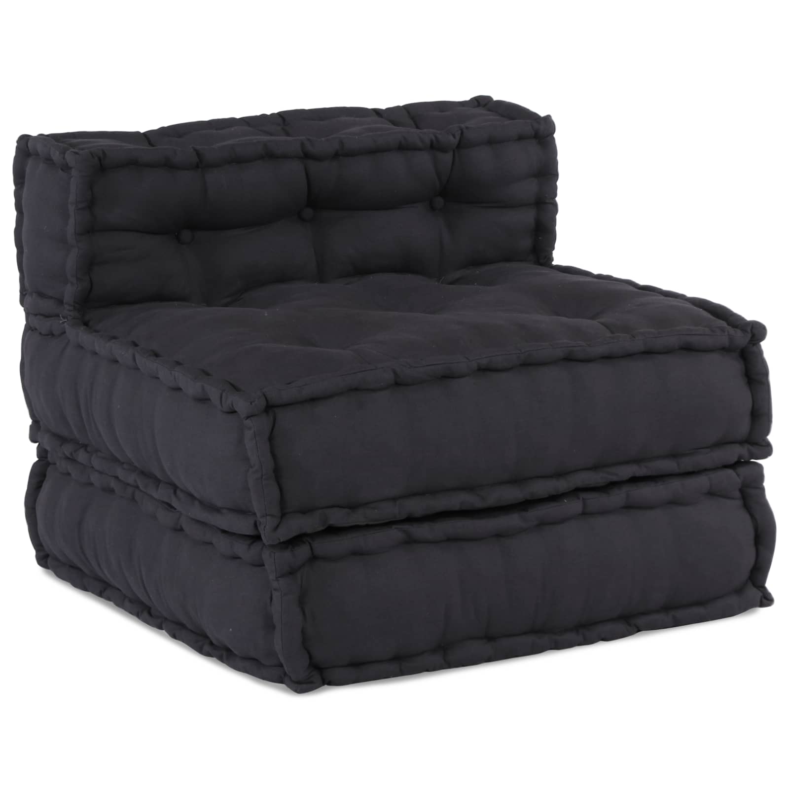 Modulinė sofa 3 pcs Antracito Audinys