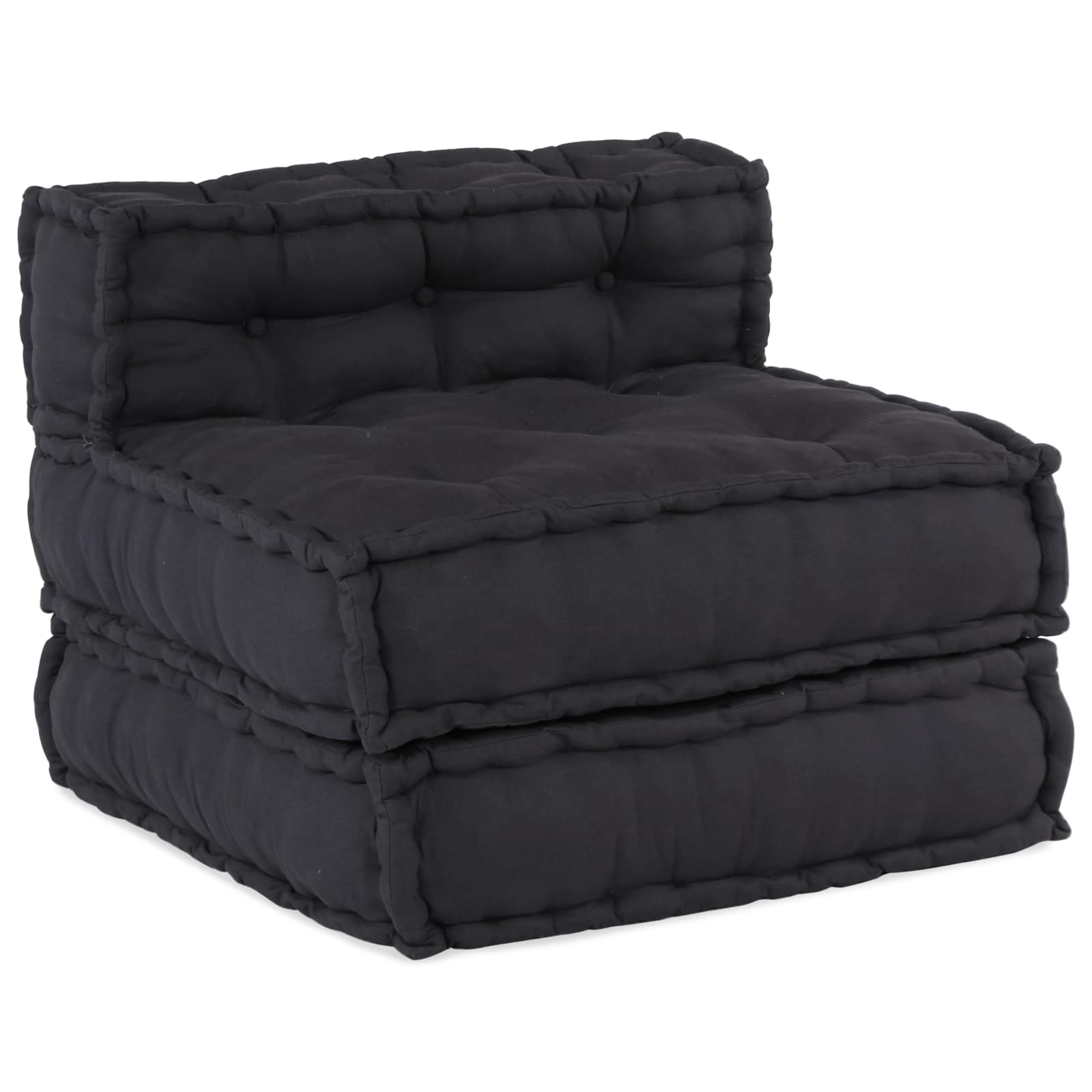 Modulinė sofa 4 pcs Antracito Audinys