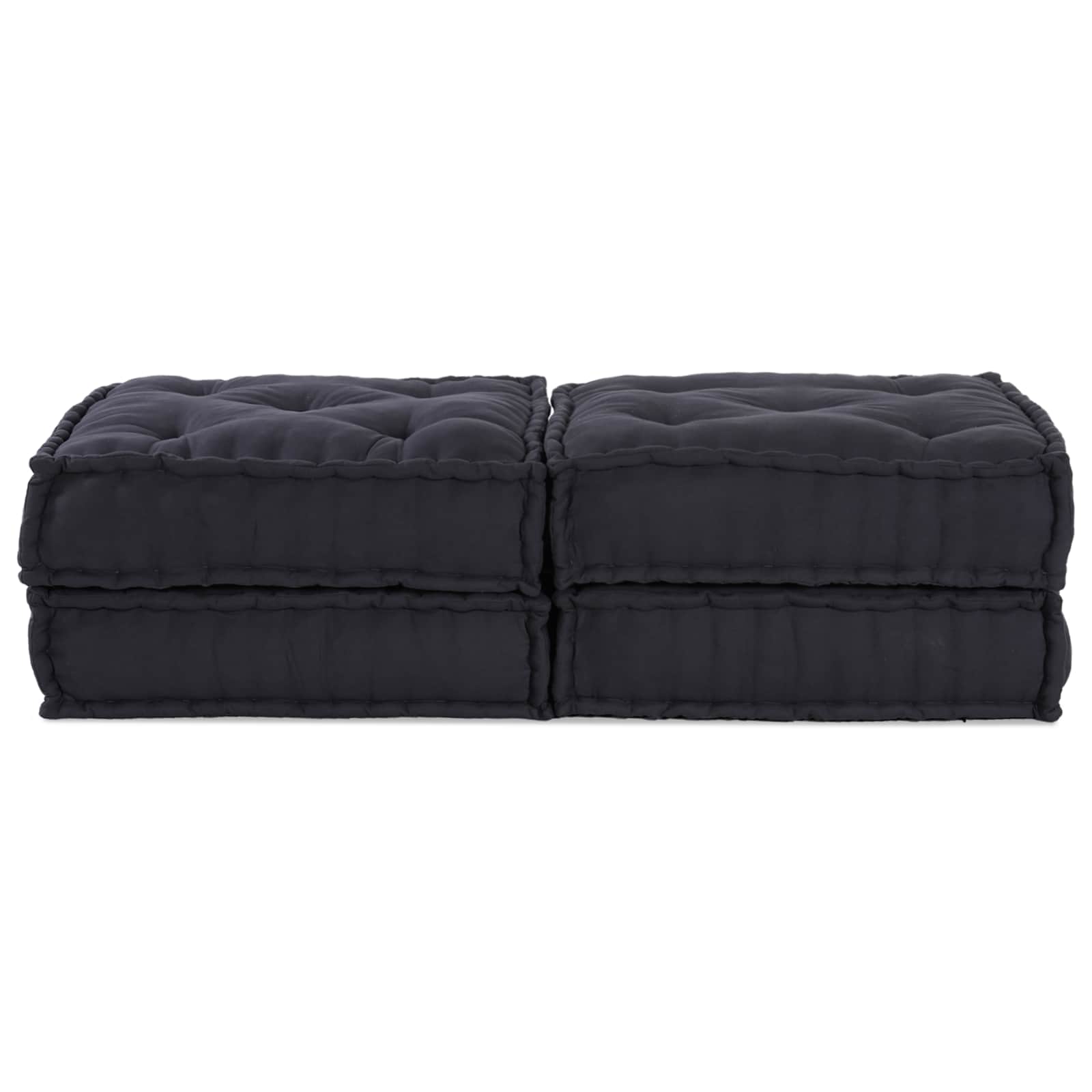 Modulinė sofa 2 pcs Antracito 140 x 70 x 36 cm Audinys