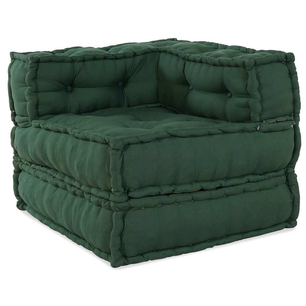 Modulinė sofa 3 pcs Žalia Audinys