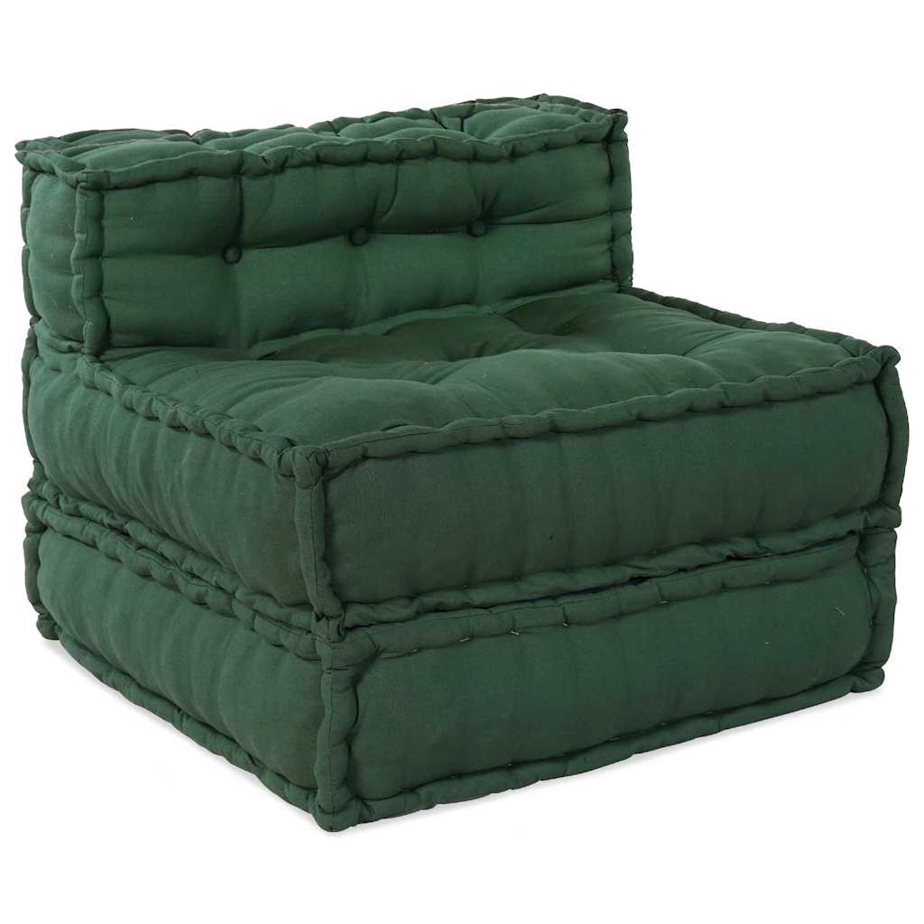 Modulinė sofa 4 pcs Žalia Audinys