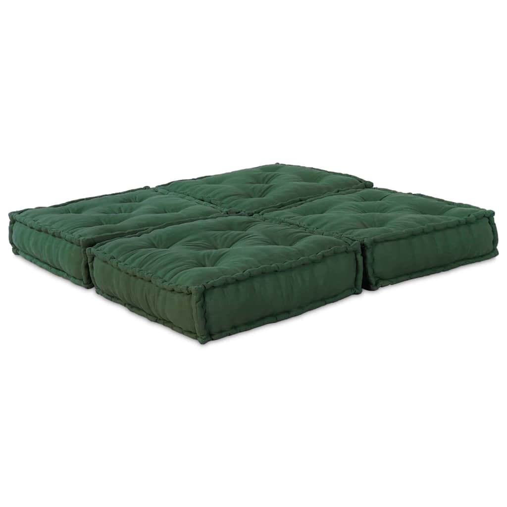 Modulinė sofa 2 pcs Žalia 140 x 70 x 36 cm Audinys